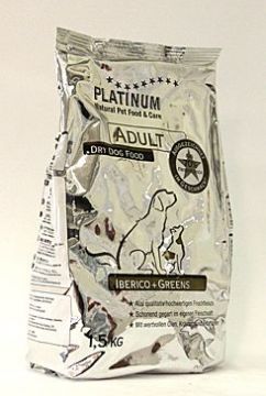 Platinum Adult Iberico+Greens 1,5kg