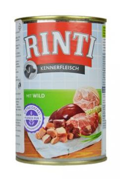 Rinti Dog konzerva zvěřina 400g