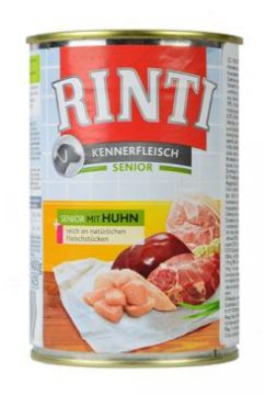 Rinti Dog Senior konzerva kuře 400g