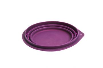 Cestovní miska silikonová růžová 1000ml