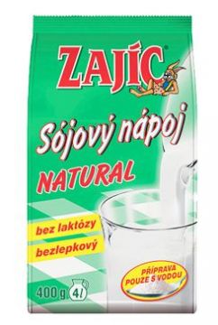 Nápoj Zajíc sojový Natural Mogador plv 400g