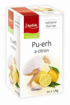 Čaj Apotheke Pu-erh a citron 20sacc