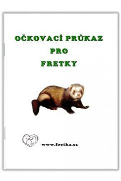 Očkovací průkaz fretka mezinárodní 1ks