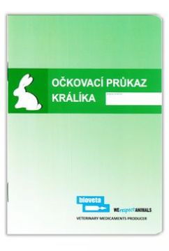 Očkovací průkaz králík Bioveta 1ks