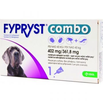 Fypryst combo spot-on 402/361,8mg pes obří 1 pip