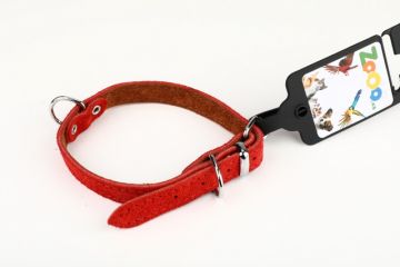 Obojek PETAMME® SUNNY, podšitý (14mm x 35cm) červená