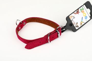 Obojek PETAMME® SUNNY, podšitý (14mm x 35cm) fuchsie