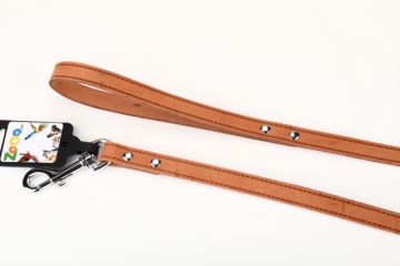 Vodítko PETAMME® GRAZL (16mm x 120cm) koňak