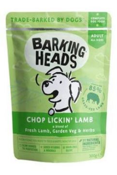 Barking Heads Chop Lickin’ Lamb kapsička 300g