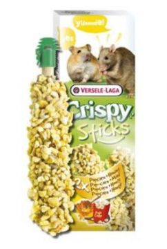 Versele Laga Crispy Sticks pro křečky/potkan Kukuřice/med 110g