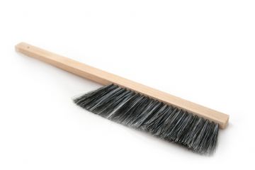 Smetáček včelařský dřevěný – černý vlas, 1 řadý