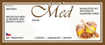 Etikety samolepící na sklenice motiv SKLENICE 2