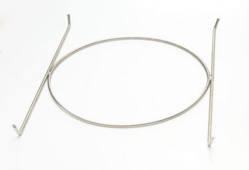 Držák nerezový na cedník kužel plastový velký