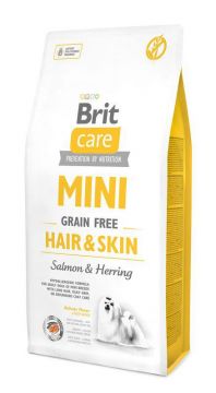 Brit Care Dog Mini Grain Free Hair & Skin 2kg