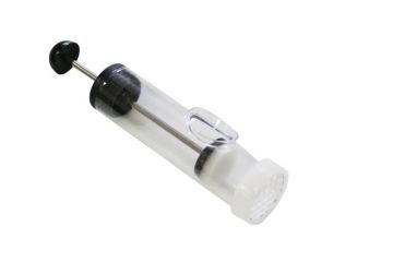 Výchytka plastová s pístem ke značení matek