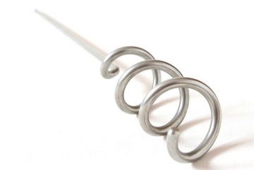 Spirála na pastování medu nerezová