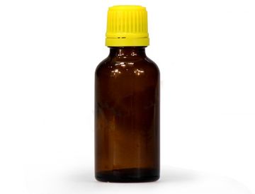 Lahvička skleněná na propolis s kapátkem 30 ml