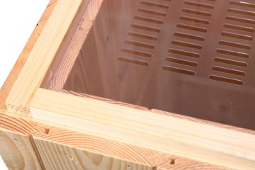 Mateří mřížka plastová čirá 435/465