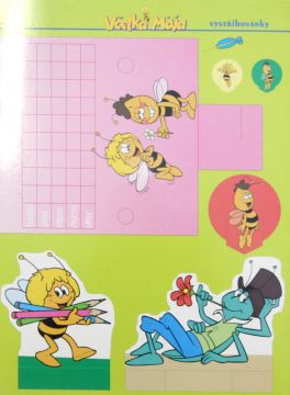 Vystřihovánky Včelka Mája