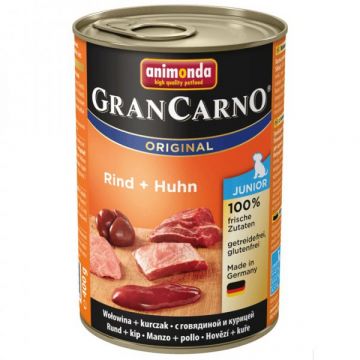 GRANCARNO JUNIOR - hovězí + kuřecí 400g