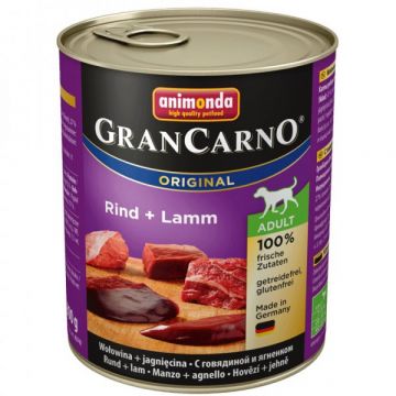 GRANCARNO Adult - hovězí, jehněčí 800g