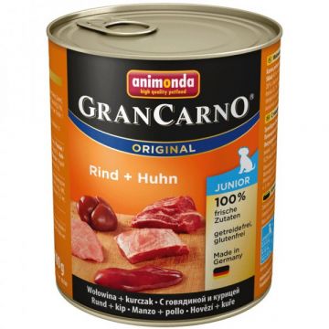 GRANCARNO JUNIOR - kuře, hovězí 800g