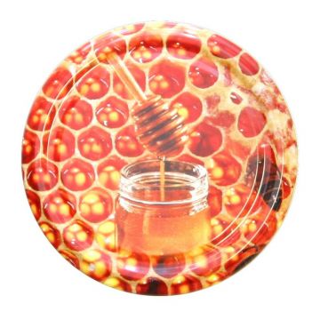 Víčko na sklenice TO-82 se závitem MEDOVKA