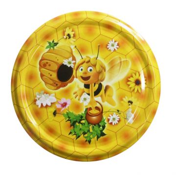 Víčko na sklenice TO-82 se závitem VČELKA MÁJA