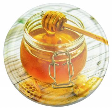 Víčko na sklenice TO-82 se závitem SKL-MEDOVKA