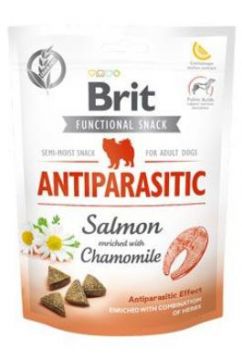 Brit Care Dog Functional Snack Antiparasit Salmon 150g