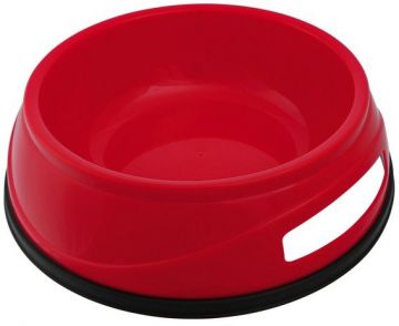 Plastová HEAVY miska s gumovým okrajem 0,3 l / 12cm