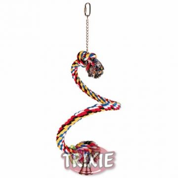 Houpačka bavlněné lano spirála 50 cm