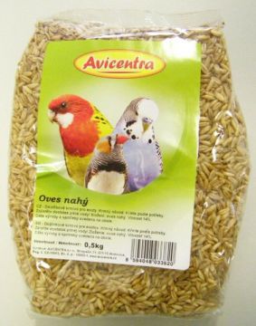 Avicentra loupaný oves 500 g
