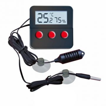 Digitální Thermo-/Hydrometr s dálkovým čidlem