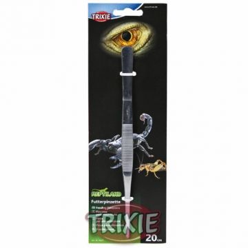 Pinzeta na krmení terarijních zvířat, zahnutá 30cm