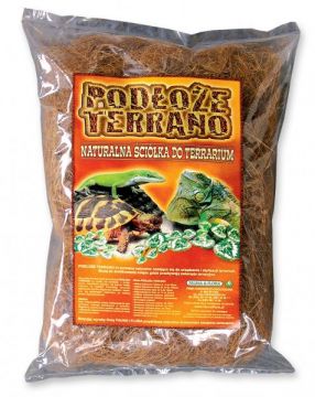 Terarijní podestýlka kokosové vlákno dlouhé 4l