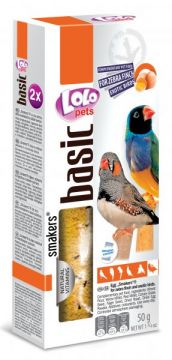 LOLO SMAKERS 2 klasy vajíčkové pro zebřičky 90 g