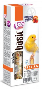 LOLO SMAKERS 2 klasy ovocné pro kanáry 90 g