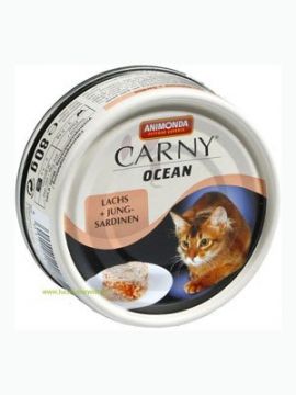 ANIMONDA konzerva CARNY Ocean - losos + sardinky 80g
