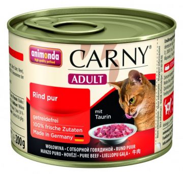ANIMONDA konzerva CARNY Adult - hovězí 200g