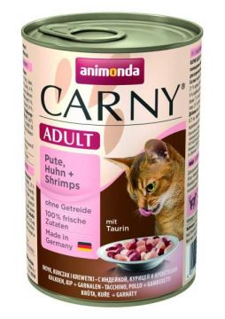 ANIMONDA konzerva CARNY Adult - krůta, kuře+ráčci 400g