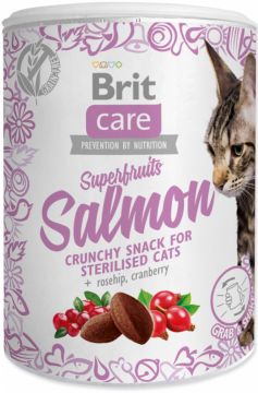 Brit Care Cat Snack Superfruits Salmon 100g