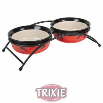 Set keramických misek se stojánkem 2 x 0,25 l/12,5 cm