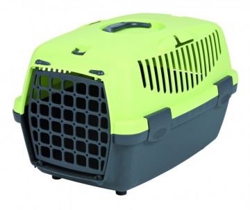 Transportní box CAPRI I. 32x31x48cm max.do 6kg,- tmavě zelená/světl