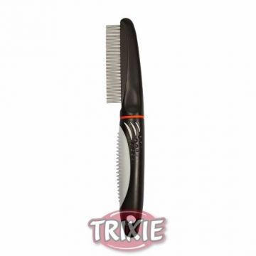 DeLuxe středně hustý s protiskluzovou rukojetí 22cm