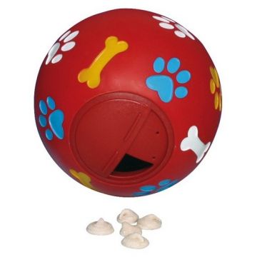 Míč na pamlsky pro velkého psa 14cm