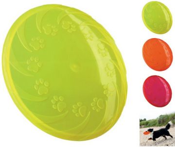 Létající talíř velký 22 cm, termoplast.guma TPR,robustní