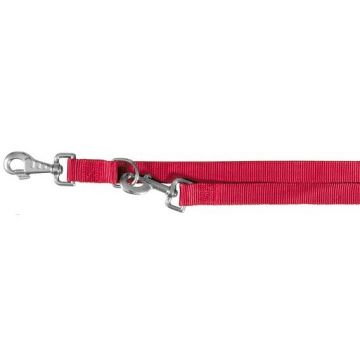 Vodítko CLASSIC prodlužovací 2,0 m / 20 mm (M-L), - červená