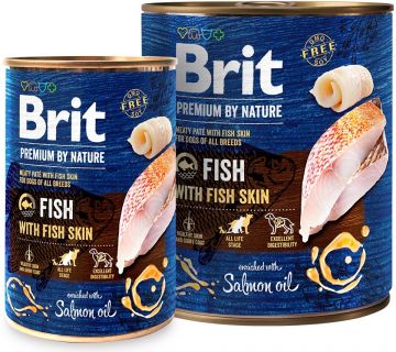 Brit Premium Dog by Nature konz Fish & Fish Skin 800g