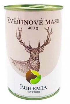 BOHEMIA Zvěřinové maso ve vlastní šťávě 400g